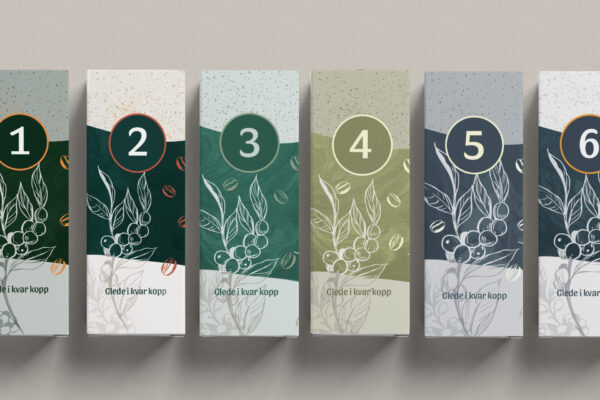 Kaffi adventskalender - Heile bønner - Bilde 2